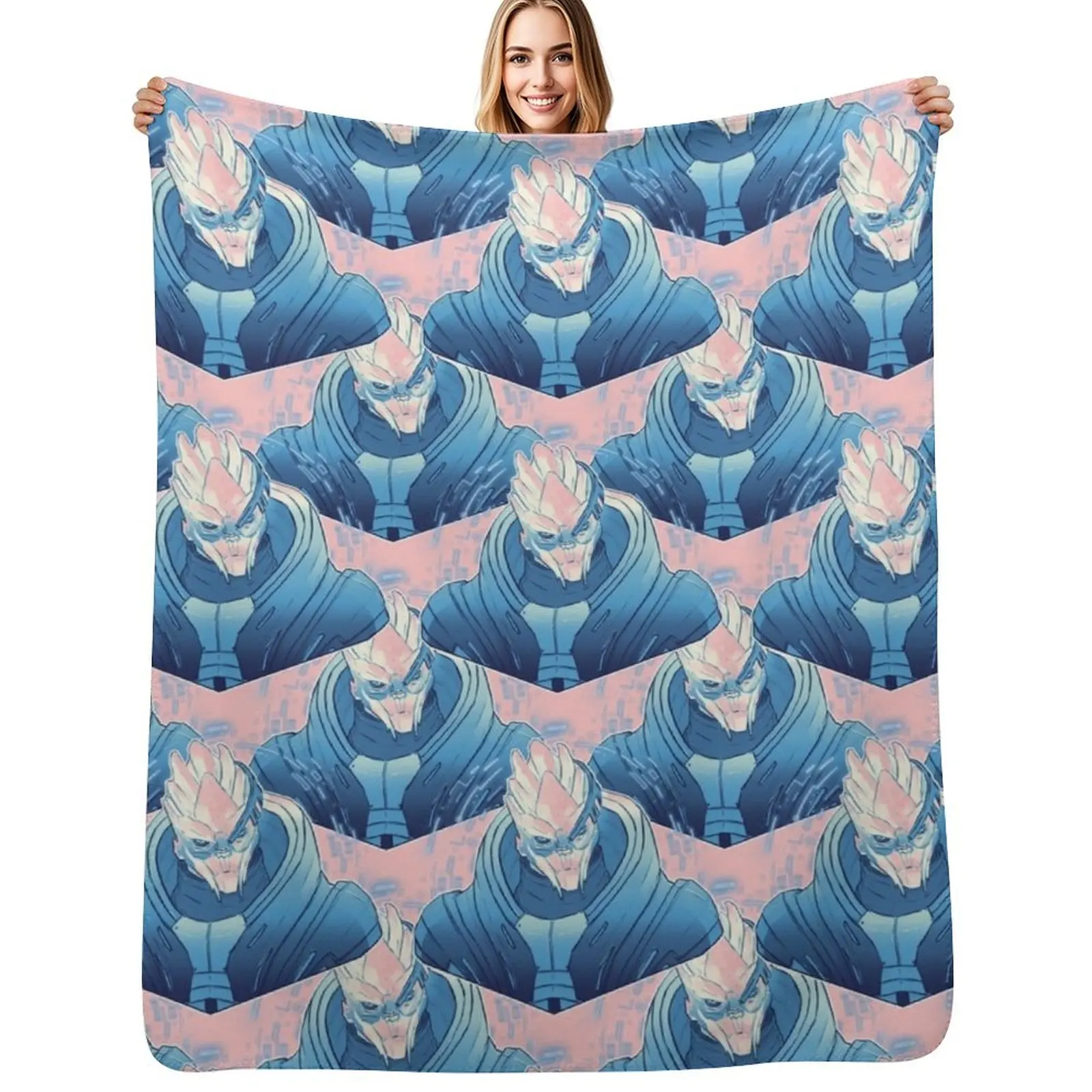 Garrus Vakarian Throw Blanket No Pilling Soft Warm Blanket for Bed
Garrus Vakarian Throw Blanket No Pilling Soft Warm Blanket for Bed