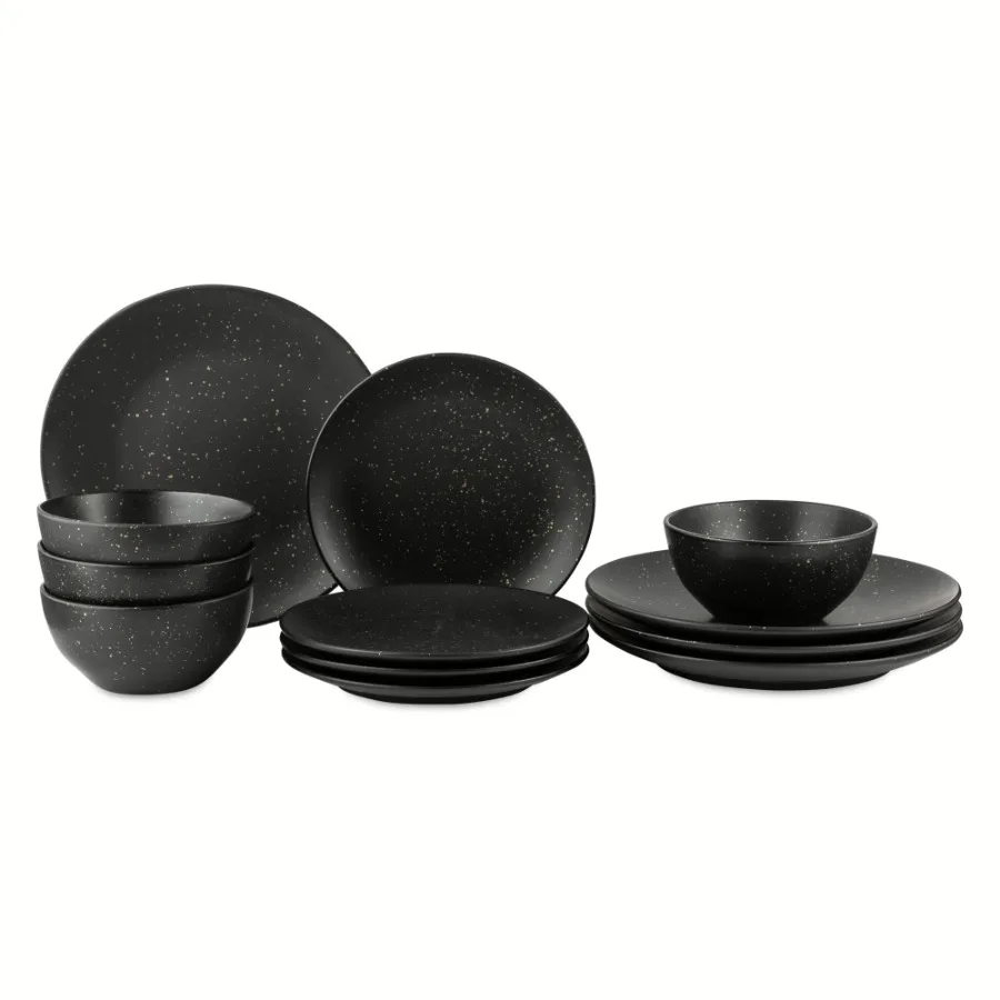 Thyme and Table Merrick 12-Piece Ceramic Dinnerware Set
Thyme and Table Merrick 12-Piece Ceramic Dinnerware Set