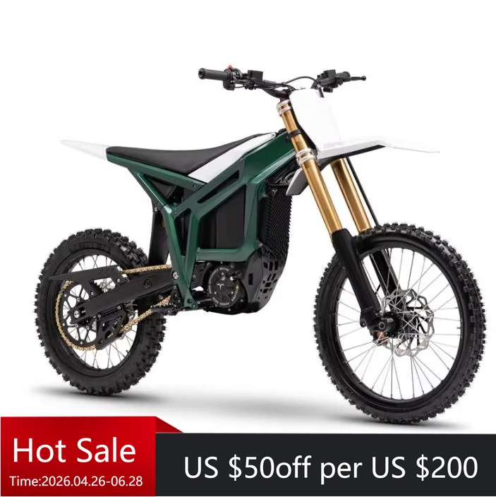 32kW electric off-road motorcycle 96V 45Ah 754Nm powerful electric off-road vehicle 105Km/h
32kW electric off-road motorcycle 96V 45Ah 754Nm powerful electric off-road vehicle 105Km/h