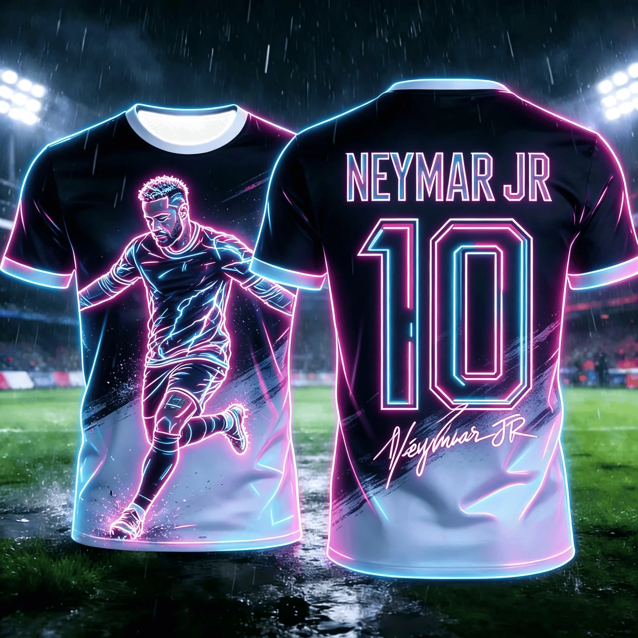 #Neymar #10 Men's Children's Fashion Football Shirt Summer Quick Drying Breathable Large Loose Family Matchingkids Short Sleeves
#Neymar #10 Men's Children's Fashion Football Shirt Summer Quick Drying Breathable Large Loose Family Matchingkids Short Sleeves