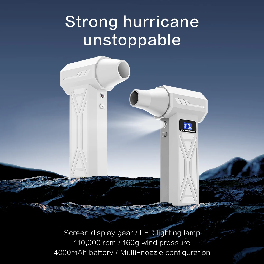 【2025 P70 Белый воздуходувка】4-ступенчатый турбовентилятор со светодиодной подсветкой Дисплей батареи Беспроводная тряпка сжатого воздуха 110000 об/мин
【2025 P70 Белый воздуходувка】4-ступенчатый турбовентилятор со светодиодной подсветкой Дисплей батареи Беспроводная тряпка сжатого воздуха 110000 об/мин