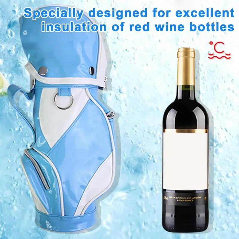 Golf Wine Bag Waterproof Wine Bag PU Bottle Protector Soft Multifunctional Portable Design Golf Storage For Court Outdoor Picnic
Golf Wine Bag Waterproof Wine Bag PU Bottle Protector Soft Multifunctional Portable Design Golf Storage For Court Outdoor Picnic