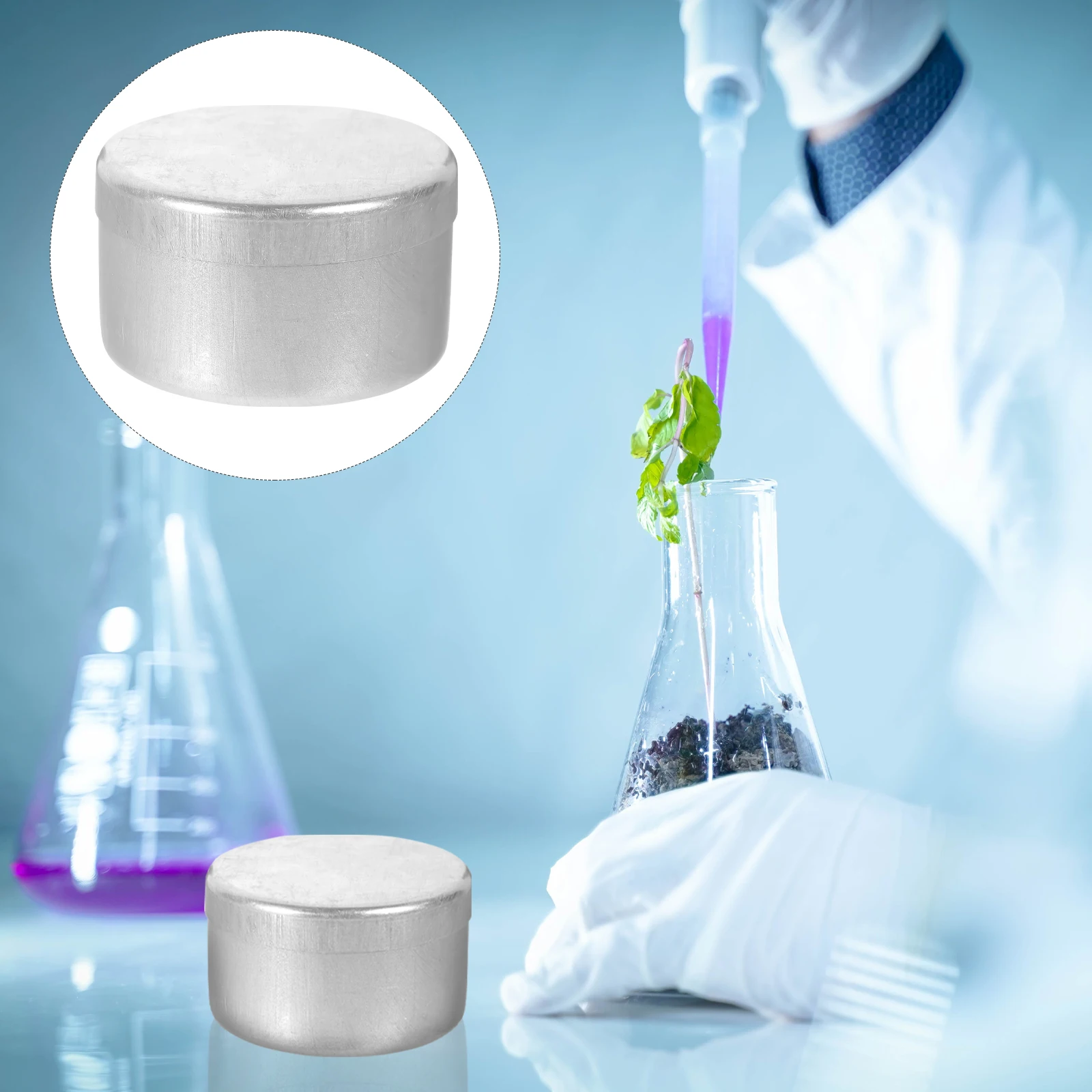 3 Pcs Weighing Box Aluminum 5X3cm Round Containers Metal Storage Jars Empty Cans Soil Sample Boxes Laboratory Teaching Equipment
3 Pcs Weighing Box Aluminum 5X3cm Round Containers Metal Storage Jars Empty Cans Soil Sample Boxes Laboratory Teaching Equipment
