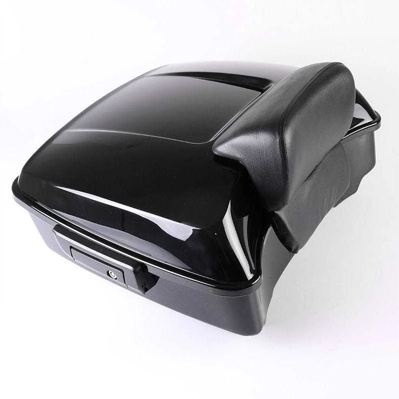 Motorcycle tail box suitable Road Glide, Dual Light Glide, Road King GlideSTThe rear trunk is shiny black
Motorcycle tail box suitable Road Glide, Dual Light Glide, Road King GlideSTThe rear trunk is shiny black