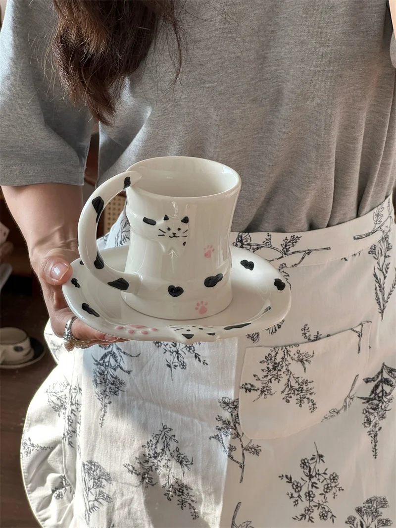 Расписанная вручную кружка Cerc Paw Cup – подарок на день рождения для одноклассников и учителей, корейская кофейная/водная кружка, аксессуар для напитков
Расписанная вручную кружка Cerc Paw Cup – подарок на день рождения для одноклассников и учителей, корейская кофейная/водная кружка, аксессуар для напитков