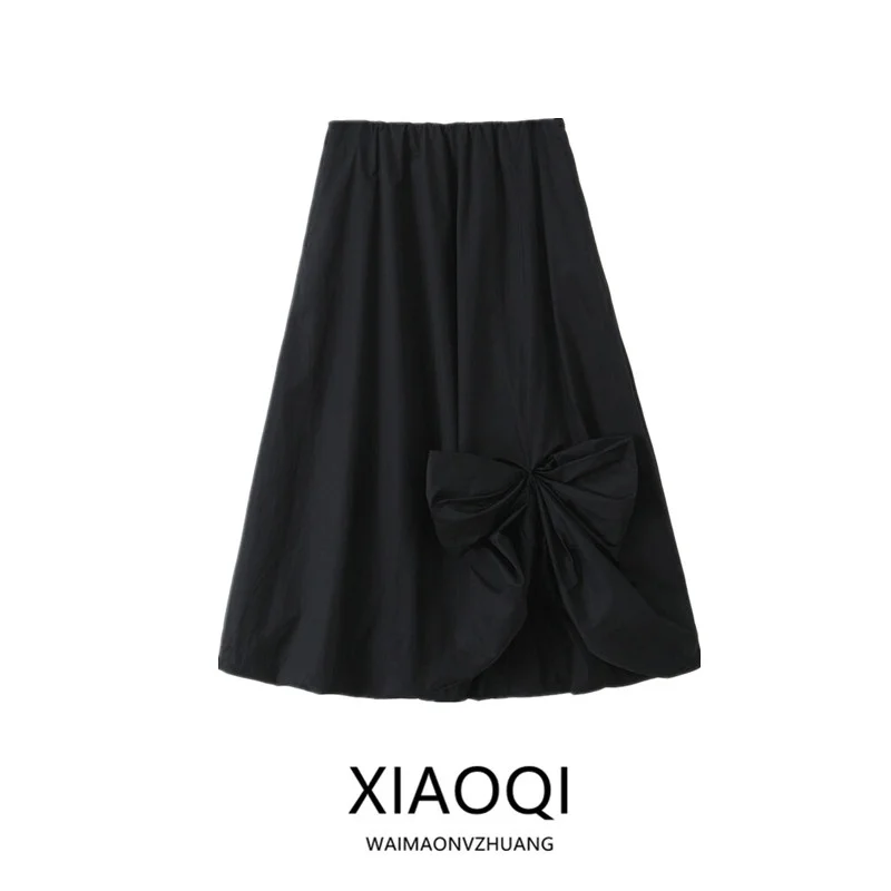 Bla Balloon Silhouette Midi Skirt Women's Autumn New Arrival Mid-Waist A-Line Skirt Versatile Sle l Waist Long Skirt
Bla Balloon Silhouette Midi Skirt Women's Autumn New Arrival Mid-Waist A-Line Skirt Versatile Sle l Waist Long Skirt