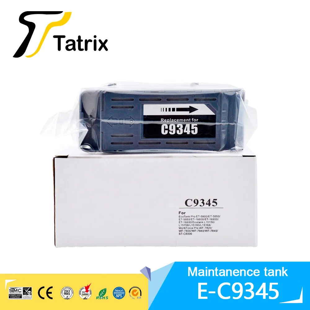 Резервуар для обслуживания C9345 для Epson L15150 L15160 L15158 L15168 L6578 L6558 WF-7820 7830 ET-5800 ET-5850 ET-5880 Резервуар для отработанных чернил
Резервуар для обслуживания C9345 для Epson L15150 L15160 L15158 L15168 L6578 L6558 WF-7820 7830 ET-5800 ET-5850 ET-5880 Резервуар для отработанных чернил