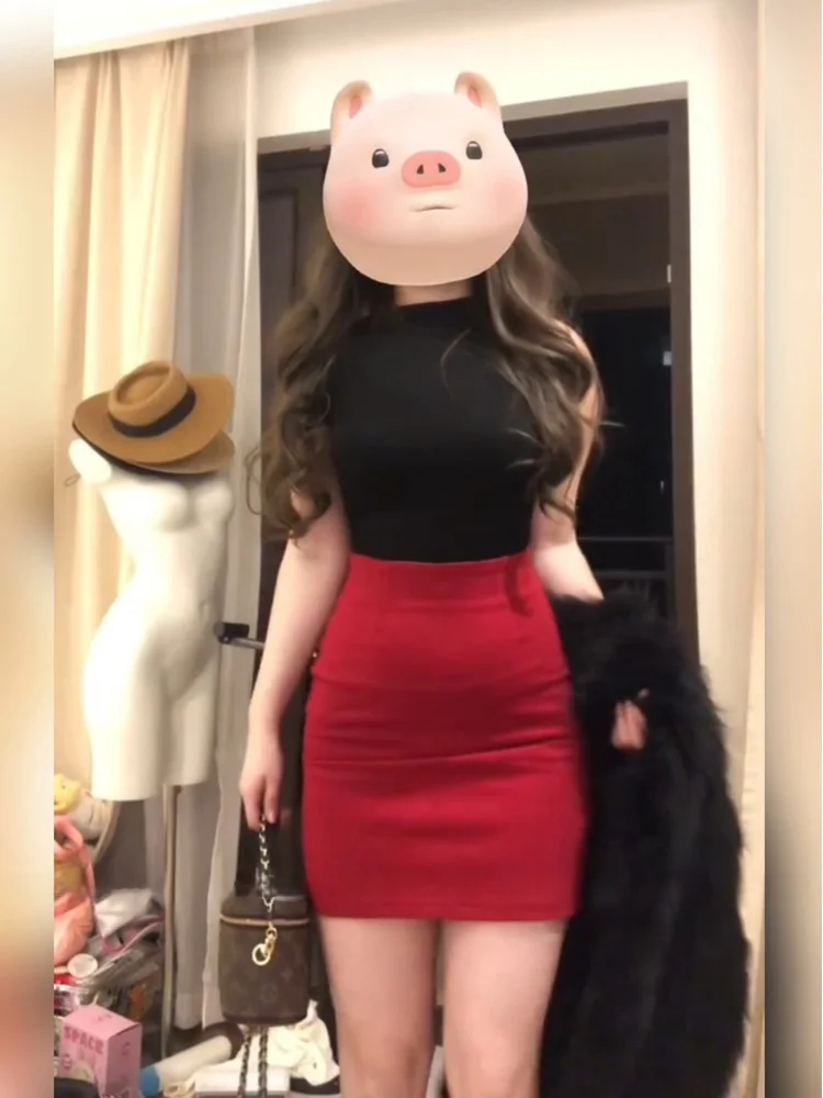 XZY Sexy Ele Slim Fit High Ne Svel Summer Set Women's High Waist ort Skirt Faionable plus Size Outfit
XZY Sexy Ele Slim Fit High Ne Svel Summer Set Women's High Waist ort Skirt Faionable plus Size Outfit