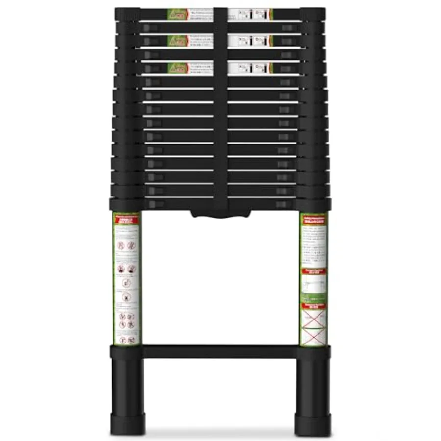 Телескопическая алюминиевая лестница 6,2 м для автодомов, чердаков, домов, туристических прицепов, для использования на различных поверхностях, с двойным механизмом блокировки, максимальная нагрузка
Телескопическая алюминиевая лестница 6,2 м для автодомов, чердаков, домов, туристических прицепов, для использования на различных поверхностях, с двойным механизмом блокировки, максимальная нагрузка