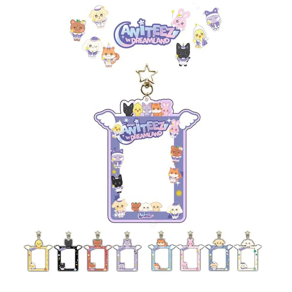 Cute Cartoon Card Holder Keychain Acrylic WooYoung JongHo YunHo YeoSang SAN Bag Pendant Photo Card Protective Sleeve Fans Gift
Cute Cartoon Card Holder Keychain Acrylic WooYoung JongHo YunHo YeoSang SAN Bag Pendant Photo Card Protective Sleeve Fans Gift