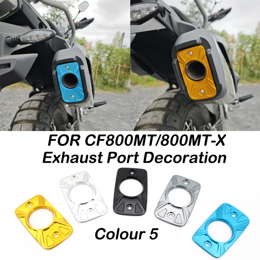 800MT Premium Exhaust Pipe Rear Trim Cover Motorcycle Accessory Compatible With CFMOTO 800 MT 800MT-X Exhaust Port Decoration
800MT Premium Exhaust Pipe Rear Trim Cover Motorcycle Accessory Compatible With CFMOTO 800 MT 800MT-X Exhaust Port Decoration