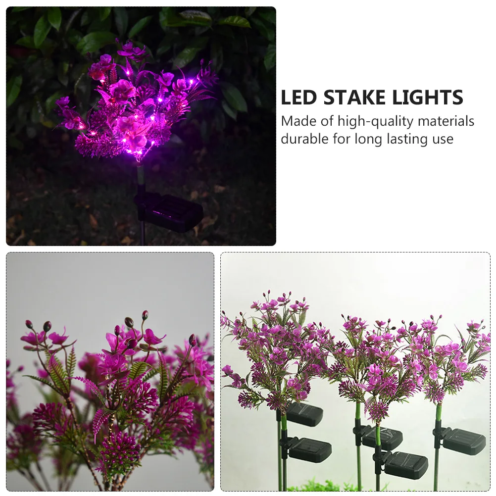 2 pcs Solar Garden Lights Outdoor LED Stake Lamps Creative Decorative Flower Ground Plug Lights Landscape Lighting
2 pcs Solar Garden Lights Outdoor LED Stake Lamps Creative Decorative Flower Ground Plug Lights Landscape Lighting