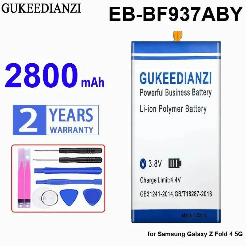 2800Mah EB-BF937ABY For Samsung Galaxy Z Fold 4 5G Mobile Phone Battery Stable
2800Mah EB-BF937ABY For Samsung Galaxy Z Fold 4 5G Mobile Phone Battery Stable