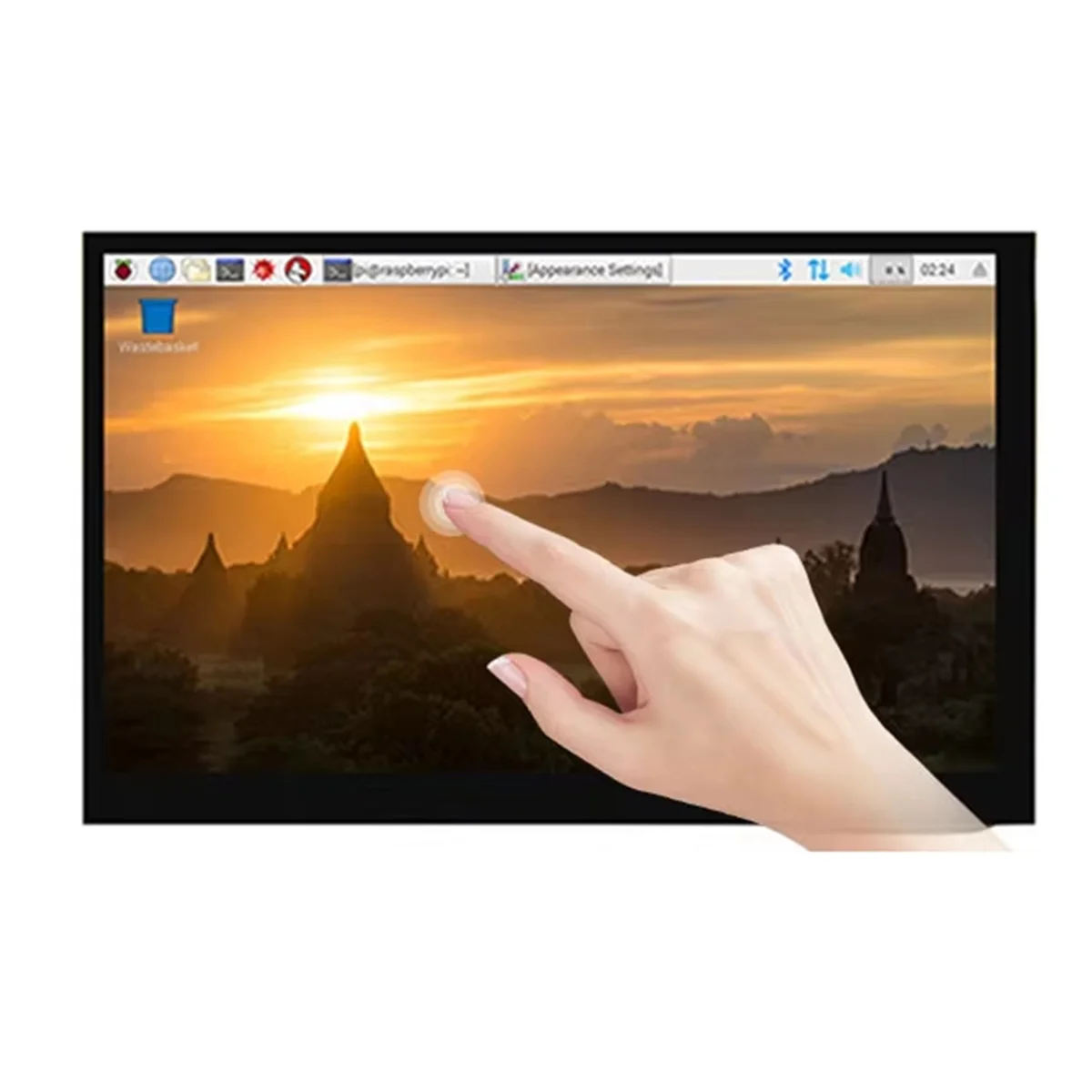 7inch 1024x600 Inner HDMI-Compatible IPS LCD Module Monitor Display Screen with Capacitive Touch Panel for RaspBerry Pi
7inch 1024x600 Inner HDMI-Compatible IPS LCD Module Monitor Display Screen with Capacitive Touch Panel for RaspBerry Pi
