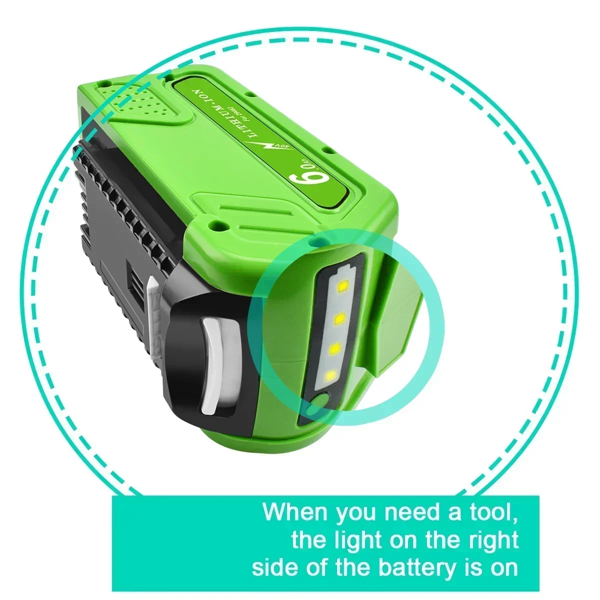 NEW Rechargeable Battery for greenworks 40v G-MAX 6ah 29252,22262, 25312, 25322, 20642, 22272, 27062 y 21242 Replacement bateria
NEW Rechargeable Battery for greenworks 40v G-MAX 6ah 29252,22262, 25312, 25322, 20642, 22272, 27062 y 21242 Replacement bateria