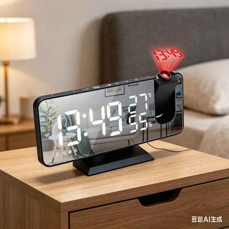 Radio LED Multifunctional Smart Alarm Table Clocks Electronic Desktop Watch USB Wake 180° Time Projection Snooze Gear
Radio LED Multifunctional Smart Alarm Table Clocks Electronic Desktop Watch USB Wake 180° Time Projection Snooze Gear