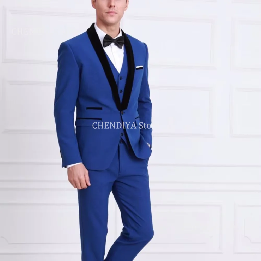 Full Men's Suit Slim Fit Fashion Shawl Lapel Single Breasted Blazer Vest Pants 3 Piece Formal Prom Party Casual Wedding Tuxedo
Full Men's Suit Slim Fit Fashion Shawl Lapel Single Breasted Blazer Vest Pants 3 Piece Formal Prom Party Casual Wedding Tuxedo