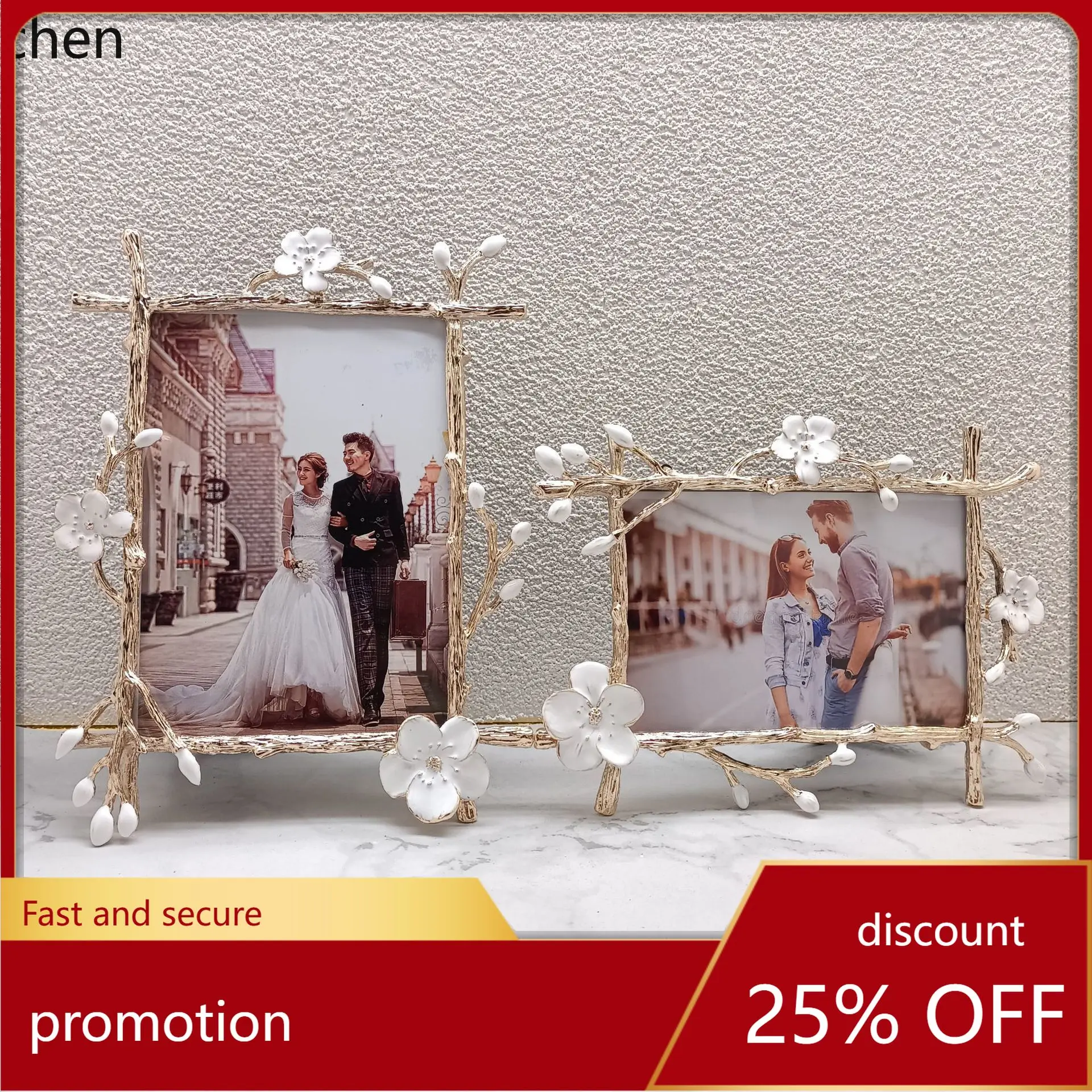 Hxl metal fashion metal photo frame family ornaments decoration
Hxl metal fashion metal photo frame family ornaments decoration