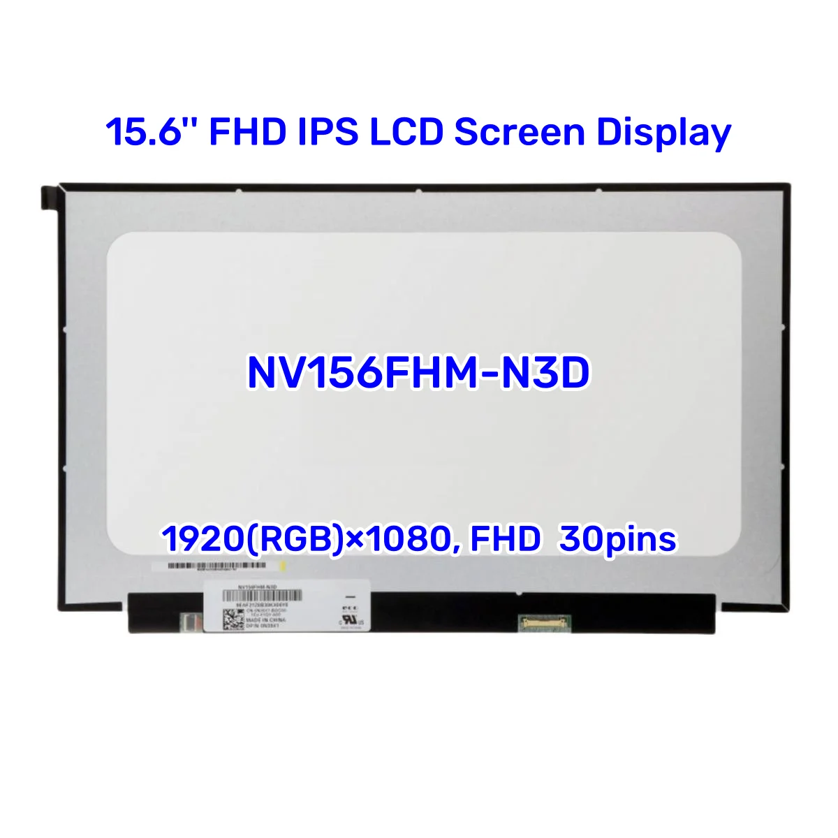 Для Dell G3 15 3590 NV156FHM-N3D 15,6-дюймовый ЖК-экран FHD IPS без сенсорного экрана 1920X1080 30 контактов 60 Гц
Для Dell G3 15 3590 NV156FHM-N3D 15,6-дюймовый ЖК-экран FHD IPS без сенсорного экрана 1920X1080 30 контактов 60 Гц