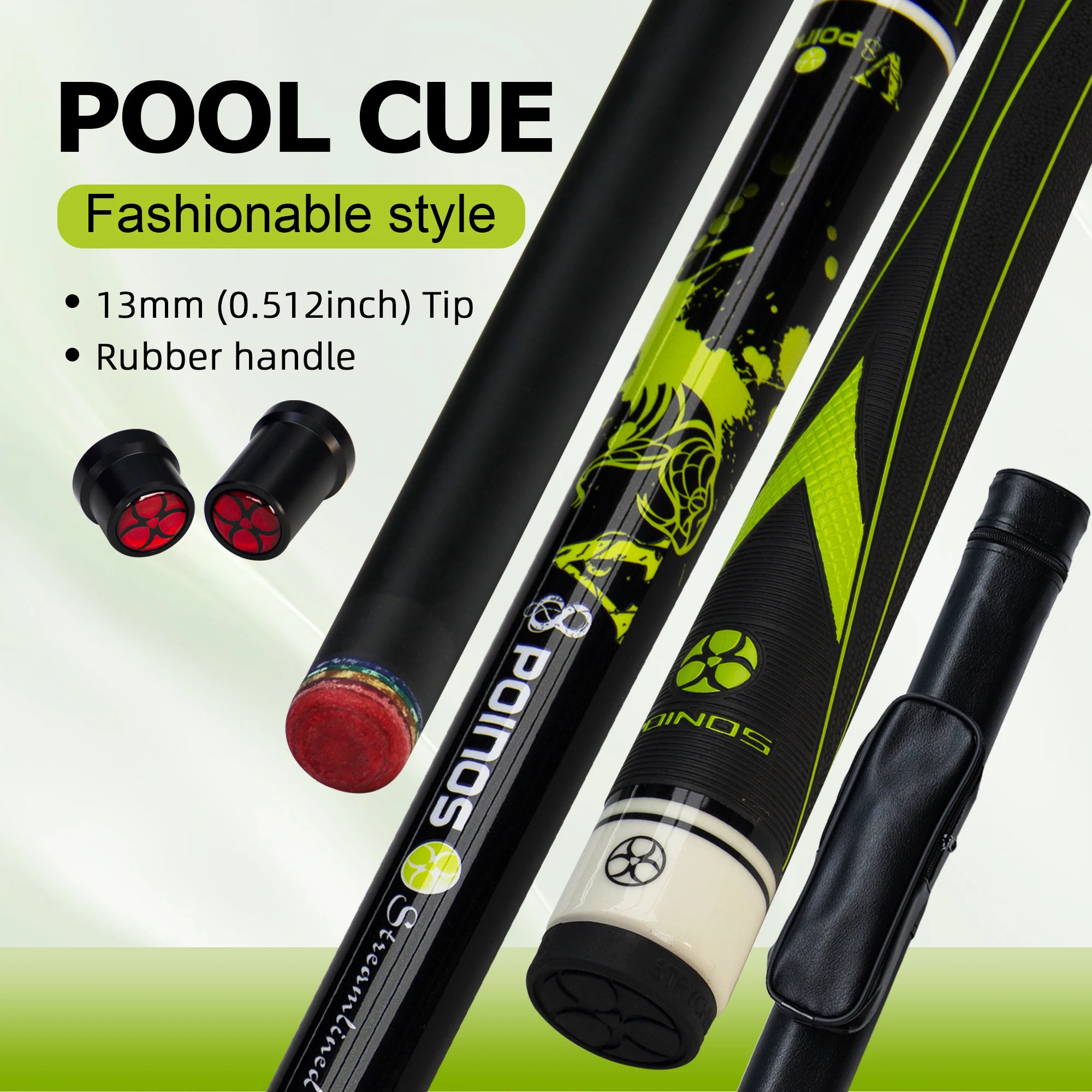 Professional 13mm Billiard Cue Stick with Premium Leather Grip and Elegant Cue Case – Perfect for Pool Players
Professional 13mm Billiard Cue Stick with Premium Leather Grip and Elegant Cue Case – Perfect for Pool Players