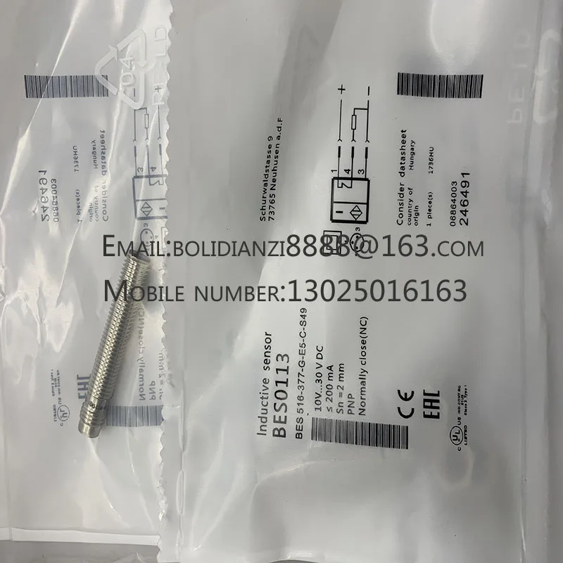The brand-new original sensor BES 516-377-S49-C BES 516-377-G-E5-C-S49 warranty for one year in stock
The brand-new original sensor BES 516-377-S49-C BES 516-377-G-E5-C-S49 warranty for one year in stock