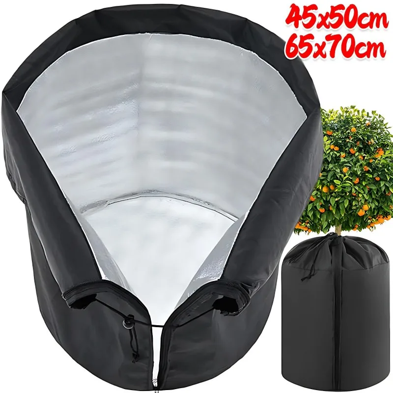 Winter Plant Cover Frost Protection Bags Outdoor Garden Shrub Trees Potted Plant Protector Oxford Cloth Anti Freeze Warm Cover
Winter Plant Cover Frost Protection Bags Outdoor Garden Shrub Trees Potted Plant Protector Oxford Cloth Anti Freeze Warm Cover