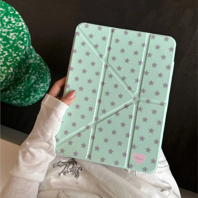 Star Print Clear Back Tablet Cover for iPad Air 3 Air(2019) Pro 10.5in Air 4/5 10th Gen 10.9in 11th A16 11in Foldable Stand Case
Star Print Clear Back Tablet Cover for iPad Air 3 Air(2019) Pro 10.5in Air 4/5 10th Gen 10.9in 11th A16 11in Foldable Stand Case