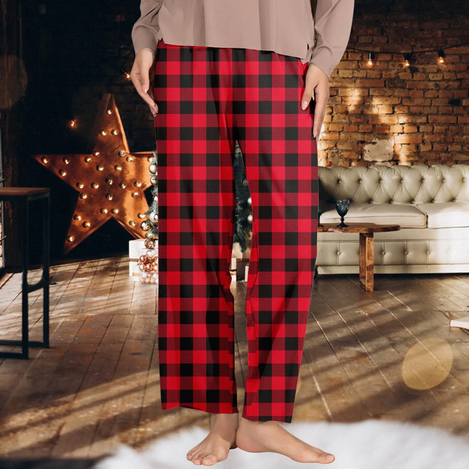 Christma Plaid Pajama Cute Cartoon Xmas Women Pants Elastic Soft Trousers Comfortable Girls Home Pants Gifts New Year Bottoms
Christma Plaid Pajama Cute Cartoon Xmas Women Pants Elastic Soft Trousers Comfortable Girls Home Pants Gifts New Year Bottoms