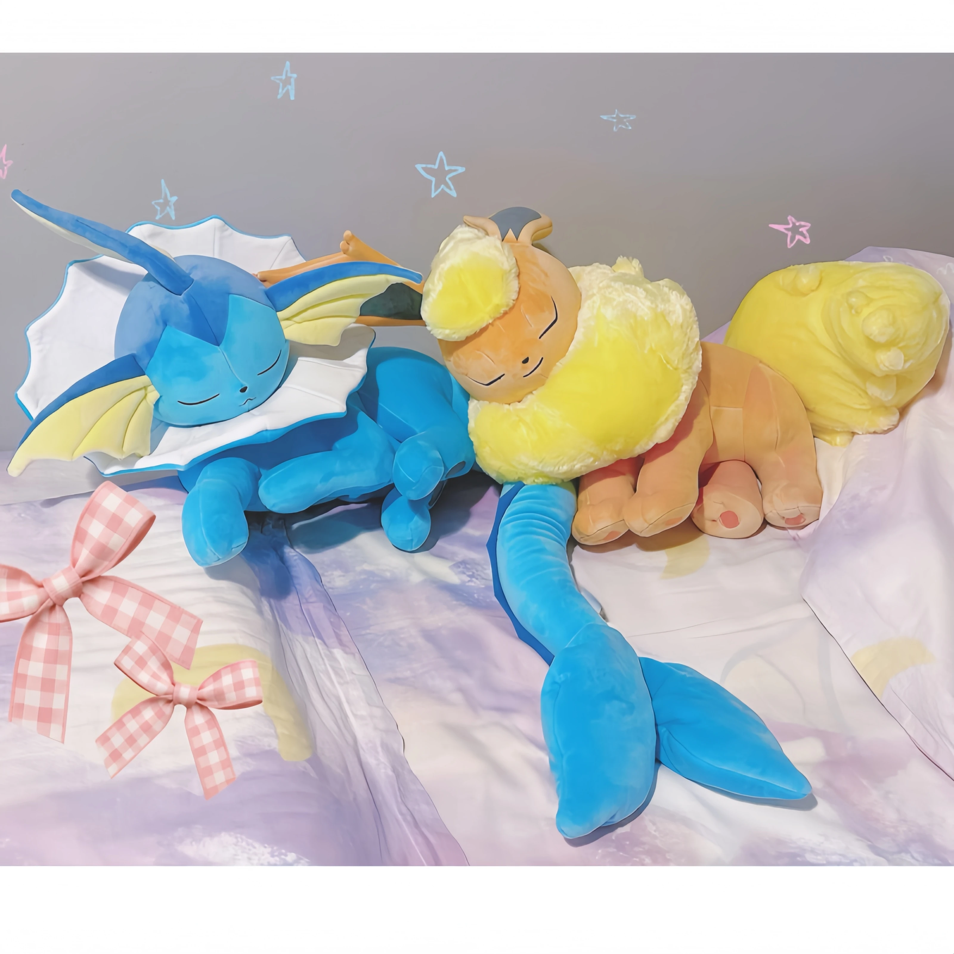 Pokemon Eevee Evoli Sleep Plush Flareon Vaporeon Stuffed Doll Espeon Umbreon Glaceon Leafeon Sylveon plushies Xmas Gifts For Kid
Pokemon Eevee Evoli Sleep Plush Flareon Vaporeon Stuffed Doll Espeon Umbreon Glaceon Leafeon Sylveon plushies Xmas Gifts For Kid