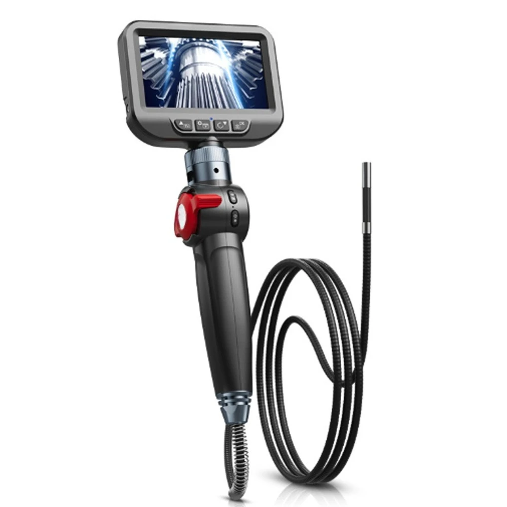 Auto repair with screen endoscope 360 degree steering handheld high definition pipe, industrial endoscope
Auto repair with screen endoscope 360 degree steering handheld high definition pipe, industrial endoscope