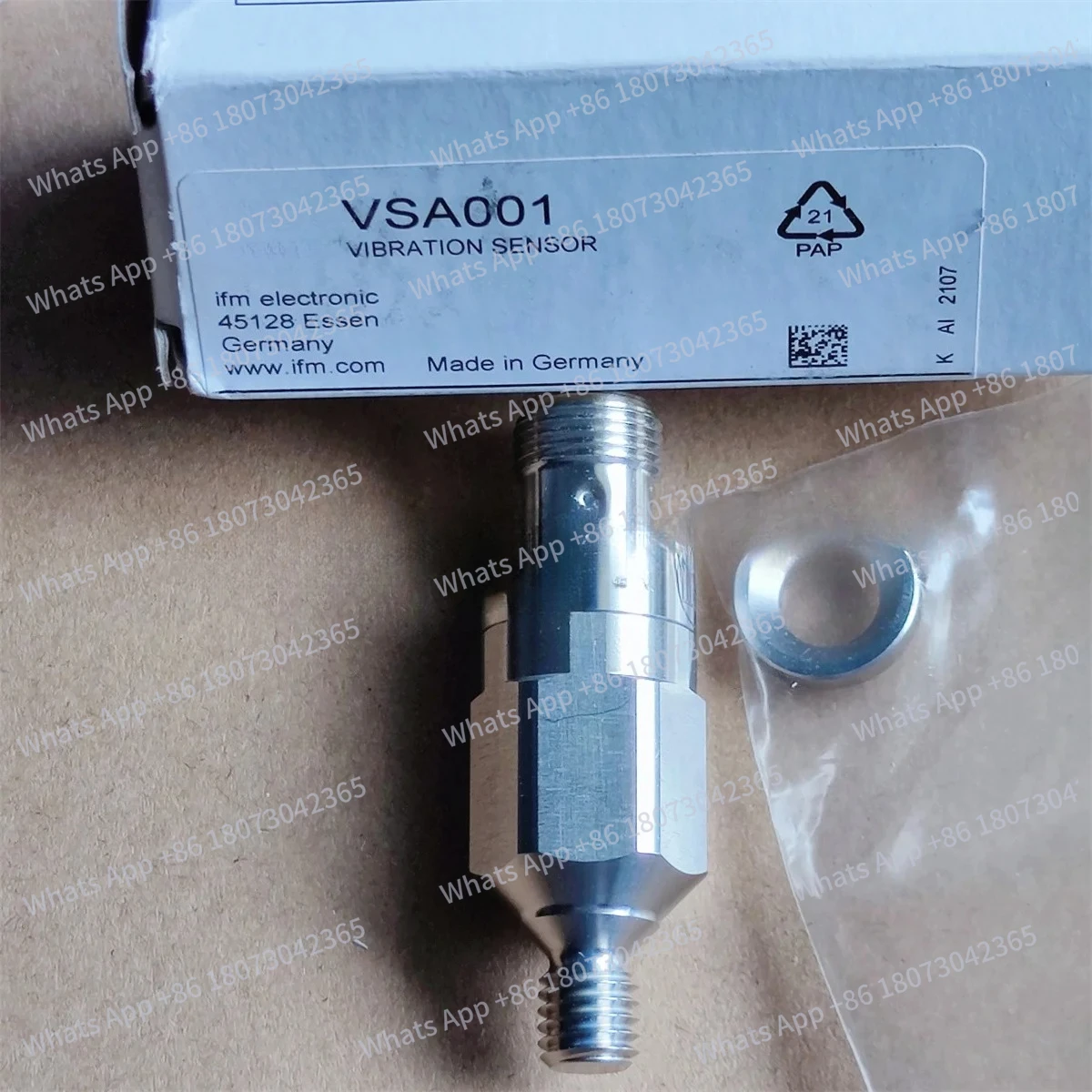 Новый оригинальный датчик ускорения Ifm VSA001
Новый оригинальный датчик ускорения Ifm VSA001