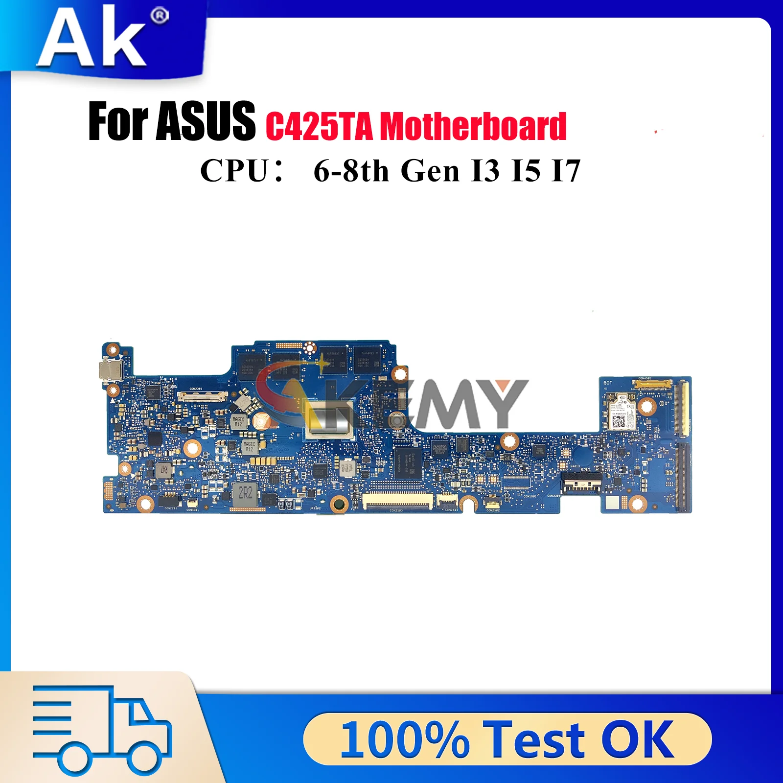 C425TA Laptop Motherboard For ASUS Chromebook C425T C425TA Notebook Mainboard With I3 I5 I7 CPU 100% tests OK fast shipping stk
C425TA Laptop Motherboard For ASUS Chromebook C425T C425TA Notebook Mainboard With I3 I5 I7 CPU 100% tests OK fast shipping stk