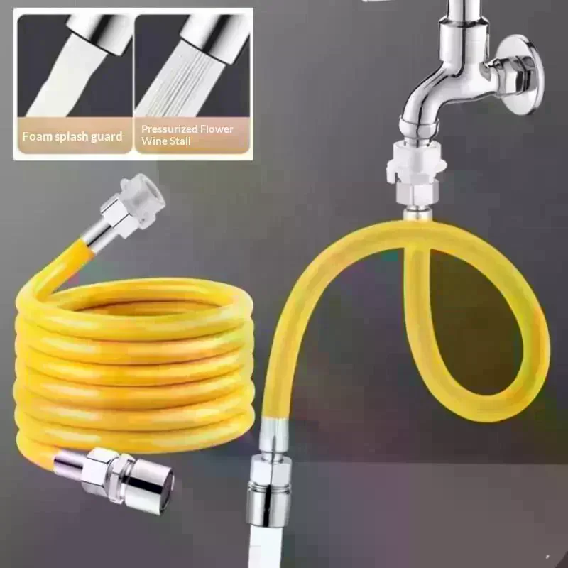 2 Mode Faucet Extension Extender Adjust Stainless Steel Water Tap Pipe Tube Splashproof Free Bending Faucet Extension Tube
2 Mode Faucet Extension Extender Adjust Stainless Steel Water Tap Pipe Tube Splashproof Free Bending Faucet Extension Tube