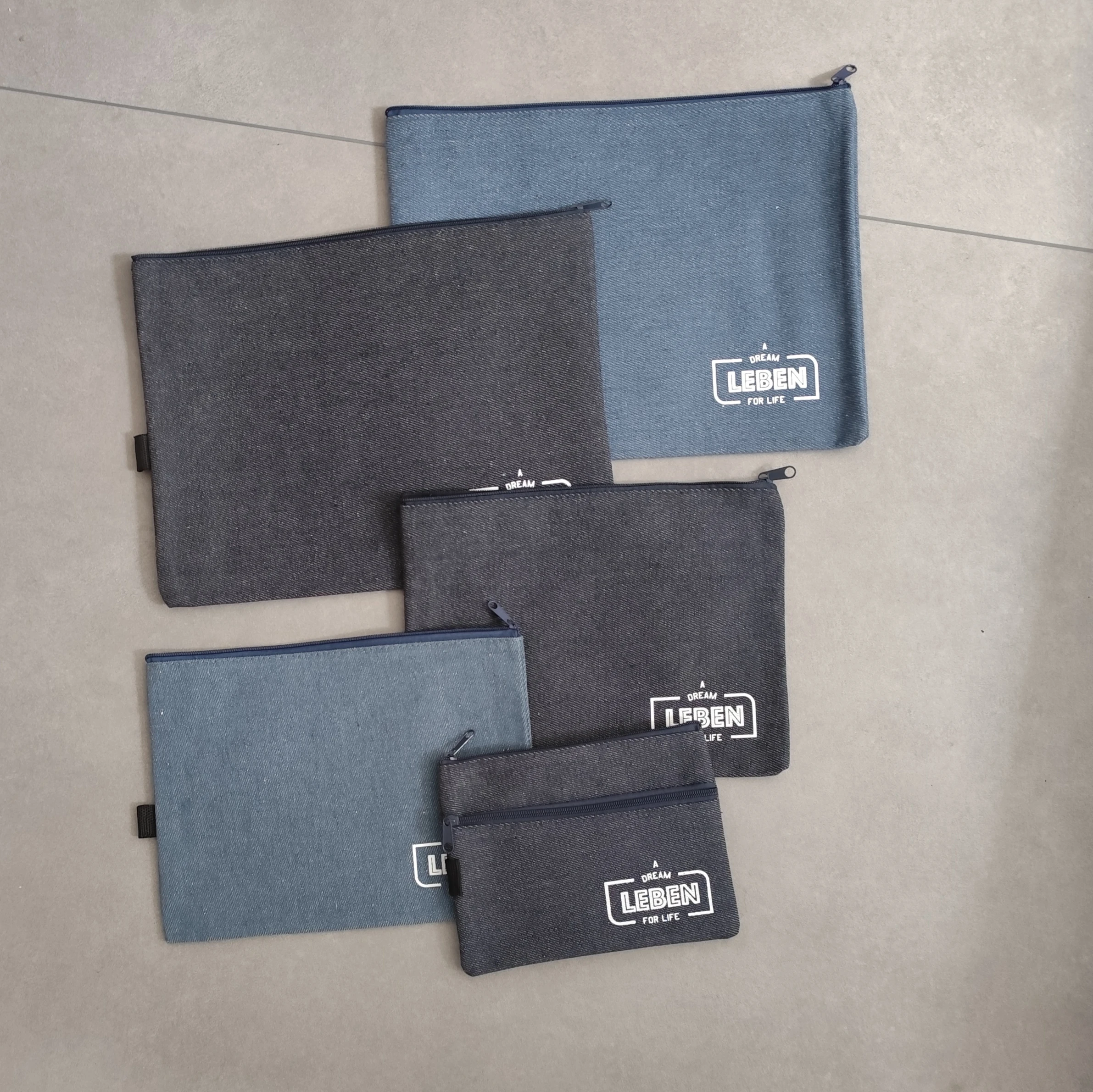 Denim Document Bag for Business Trip Miscellaneous Storage Organizer A4 File Bag Toiletry Bag Household Storage Tools
Denim Document Bag for Business Trip Miscellaneous Storage Organizer A4 File Bag Toiletry Bag Household Storage Tools