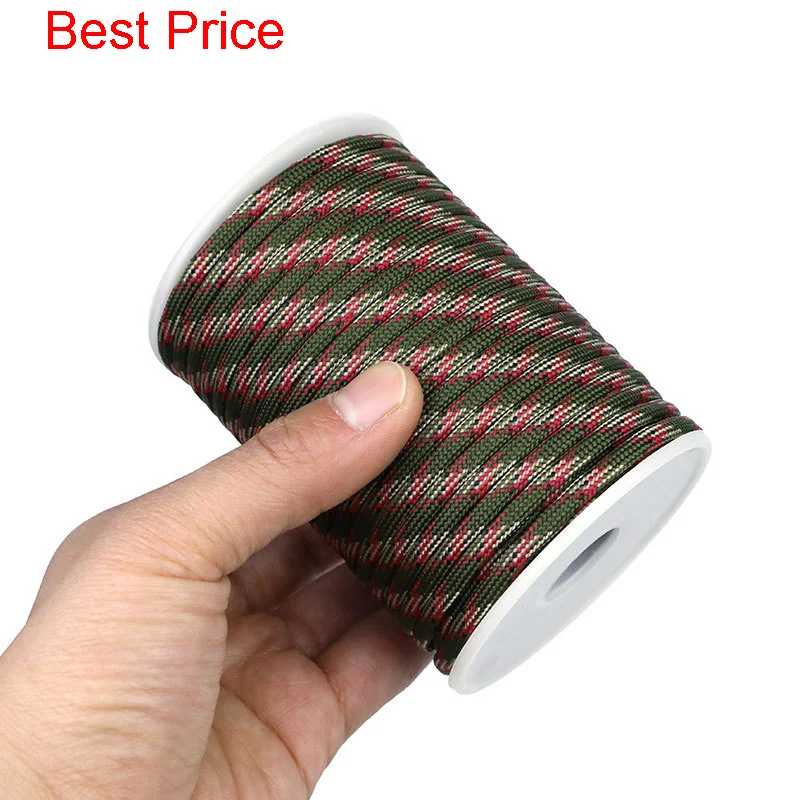 20Pcs 30m Axis Mounted 9-core Umbrella Rope Outdoor Mountaineering Camping Emergency S'urvival Rope Diy Woven Bracelet Nine Core
20Pcs 30m Axis Mounted 9-core Umbrella Rope Outdoor Mountaineering Camping Emergency S'urvival Rope Diy Woven Bracelet Nine Core