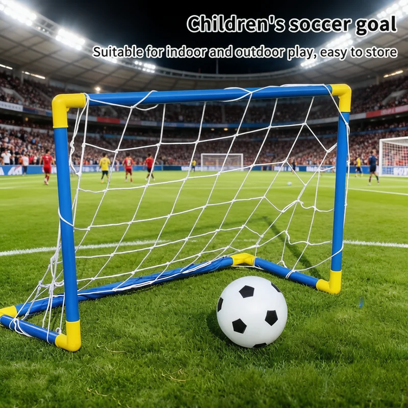 Lightweight Portable Micro Soccer Goal Set Full Set with Net Pump Ball Indoor Park Beach Backyard Football Training Accessories
Lightweight Portable Micro Soccer Goal Set Full Set with Net Pump Ball Indoor Park Beach Backyard Football Training Accessories