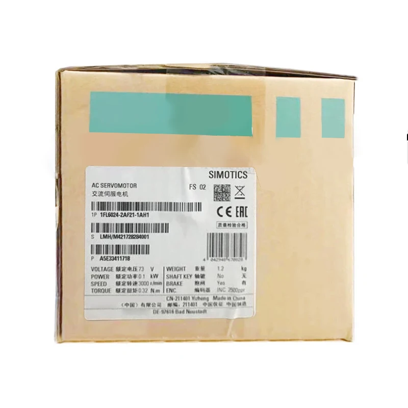 Продукты Spot Stock 1FL6 024-2AF21-1AH1 1FL6024-2AF21-1AH1 Серводвигатель переменного тока Совершенно новый оригинальный доступный контроллер Plc
Продукты Spot Stock 1FL6 024-2AF21-1AH1 1FL6024-2AF21-1AH1 Серводвигатель переменного тока Совершенно новый оригинальный доступный контроллер Plc