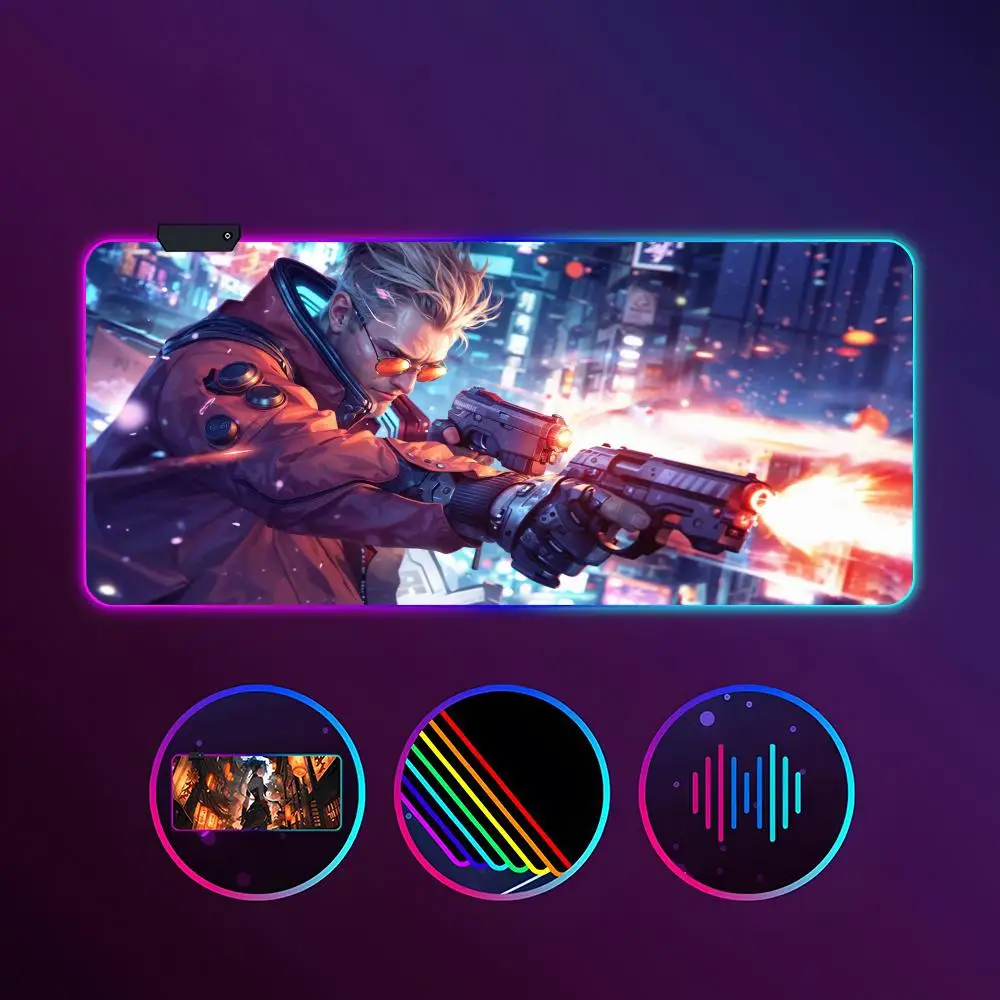 Trigun Stargaze Mouse Pad RGB Luminous 900X400mm Large Table Mat Non-slip Extra Large Game Office Mouse Pad
Trigun Stargaze Mouse Pad RGB Luminous 900X400mm Large Table Mat Non-slip Extra Large Game Office Mouse Pad