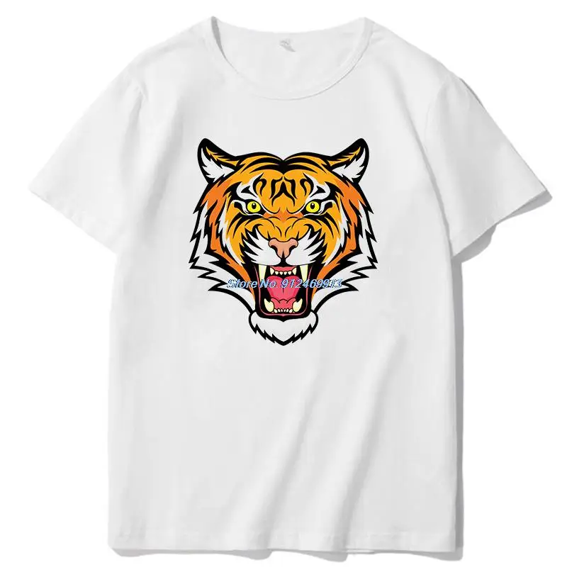 Летние хлопковые новые рубашки и футболки с изображением тигра, модные футболки с графическим рисунком, футболки, топы, футболки с короткими рукавами, мужская футболка с принтом
Летние хлопковые новые рубашки и футболки с изображением тигра, модные футболки с графическим рисунком, футболки, топы, футболки с короткими рукавами, мужская футболка с принтом