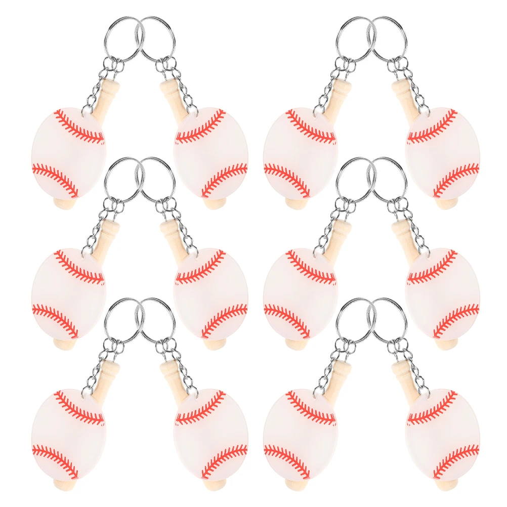 12pcs Baseball Acrylic Wood Double Sided Printing Team Gifts Softball naments Softball Things Sport Ball Keychains
12pcs Baseball Acrylic Wood Double Sided Printing Team Gifts Softball naments Softball Things Sport Ball Keychains