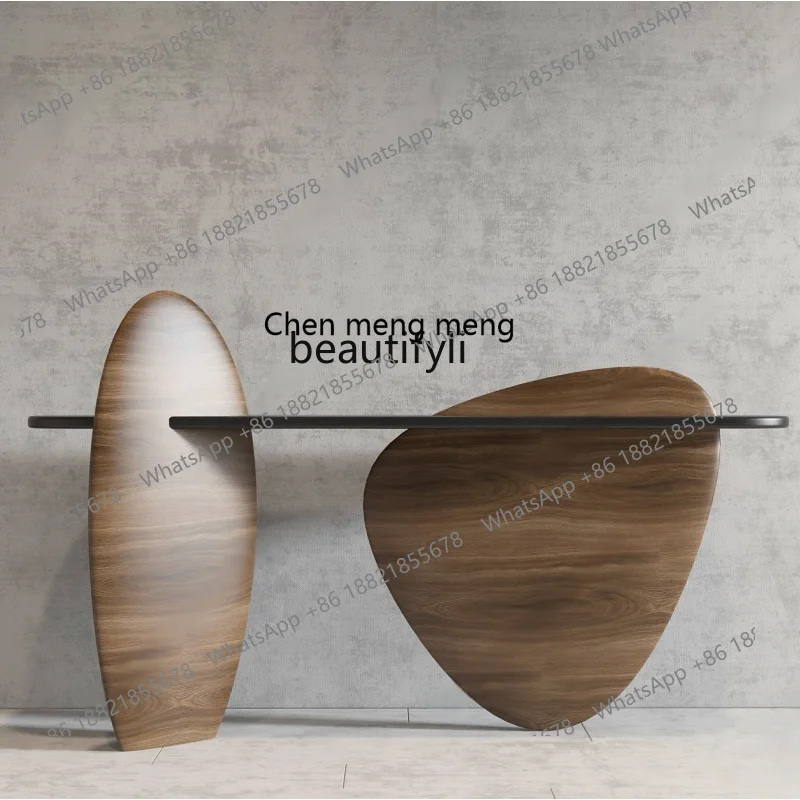 Nordic paint entrance table solid wood walnut color entrance hall cabinet table modern simple decoration table H
Nordic paint entrance table solid wood walnut color entrance hall cabinet table modern simple decoration table H