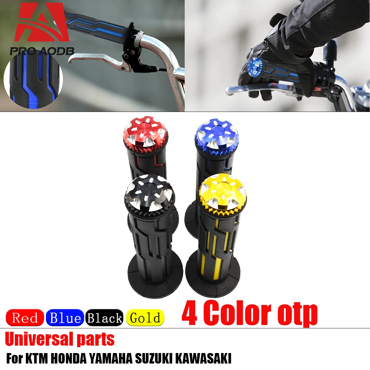Motorcycle Grips Handlebar Parts DIY Skid-Proof Soft Ergonomics Shockproof Durable Durable Anti Slip Dirt Pit Bike Accessories
Motorcycle Grips Handlebar Parts DIY Skid-Proof Soft Ergonomics Shockproof Durable Durable Anti Slip Dirt Pit Bike Accessories