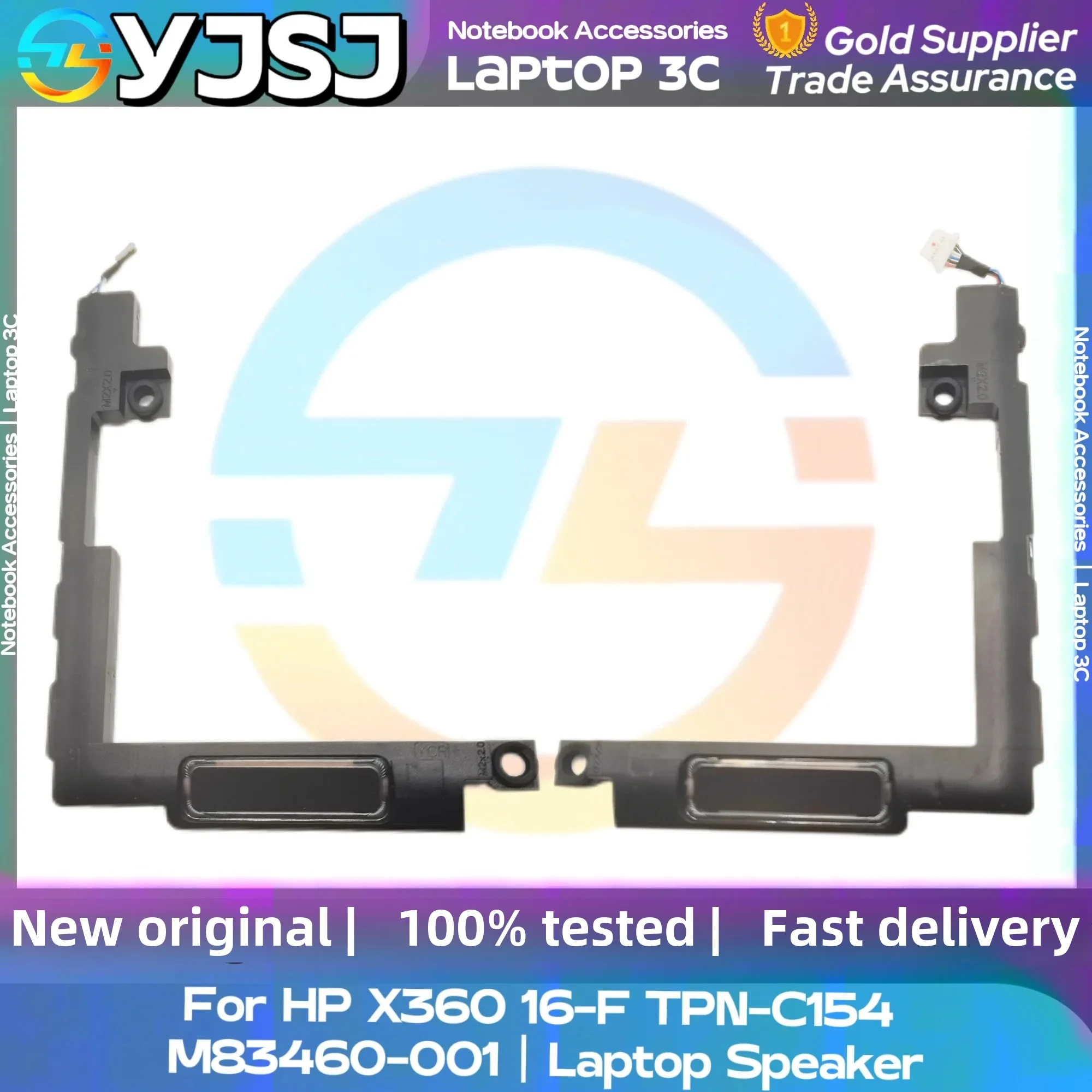 New GENUINE Original Laptop Speaker For HP Spectre X360 16" 16-F TPN-C154 built-in speaker horn audio M83460-001
New GENUINE Original Laptop Speaker For HP Spectre X360 16" 16-F TPN-C154 built-in speaker horn audio M83460-001