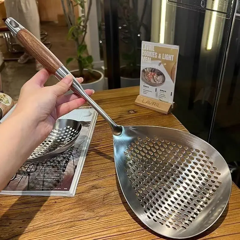 Multifunctional Strainer Spoons Stainless Steel Strainer Colander For Noodle Scooping Household Kitchen Filter Net Spoon
Multifunctional Strainer Spoons Stainless Steel Strainer Colander For Noodle Scooping Household Kitchen Filter Net Spoon