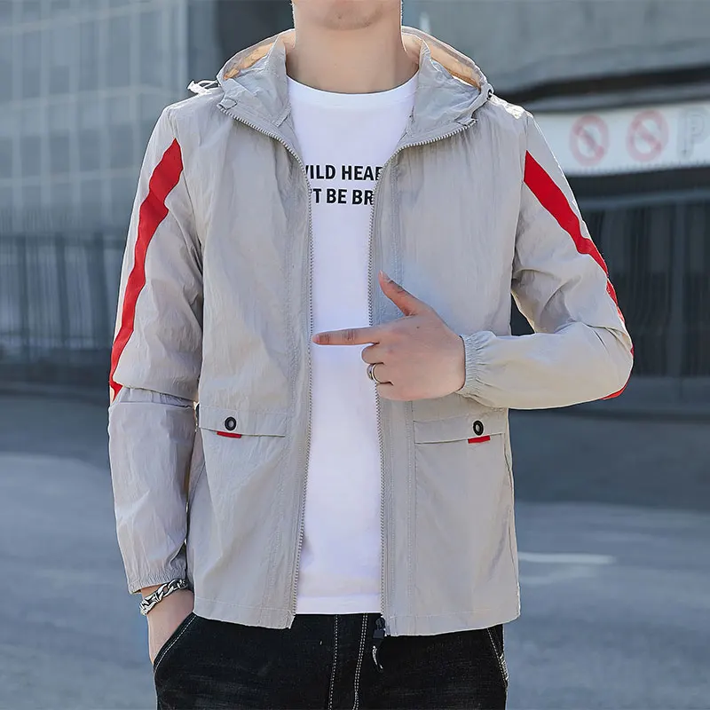 Men Hooded Sun Protection Jacket Men Summer Fashion Casual Thin Zipper Skin Coat Male Fishing Clothing Couple Sunscreen Coat
Men Hooded Sun Protection Jacket Men Summer Fashion Casual Thin Zipper Skin Coat Male Fishing Clothing Couple Sunscreen Coat