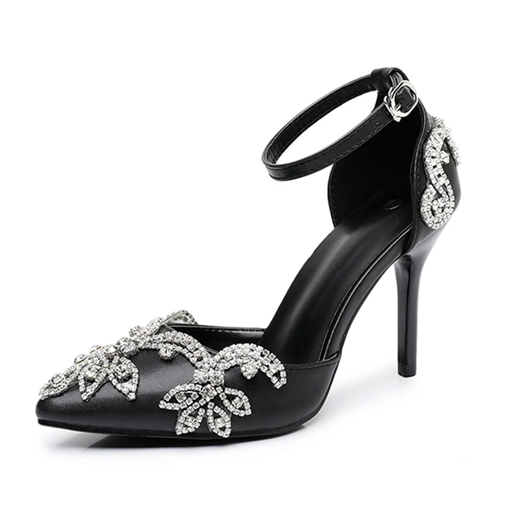 Женские туфли больших размеров: летние модные босоножки на высоком каблуке с острым носком и ремешком на пряжке для вечеринок, торжеств и свадеб, размеры 36-43
Женские туфли больших размеров: летние модные босоножки на высоком каблуке с острым носком и ремешком на пряжке для вечеринок, торжеств и свадеб, размеры 36-43