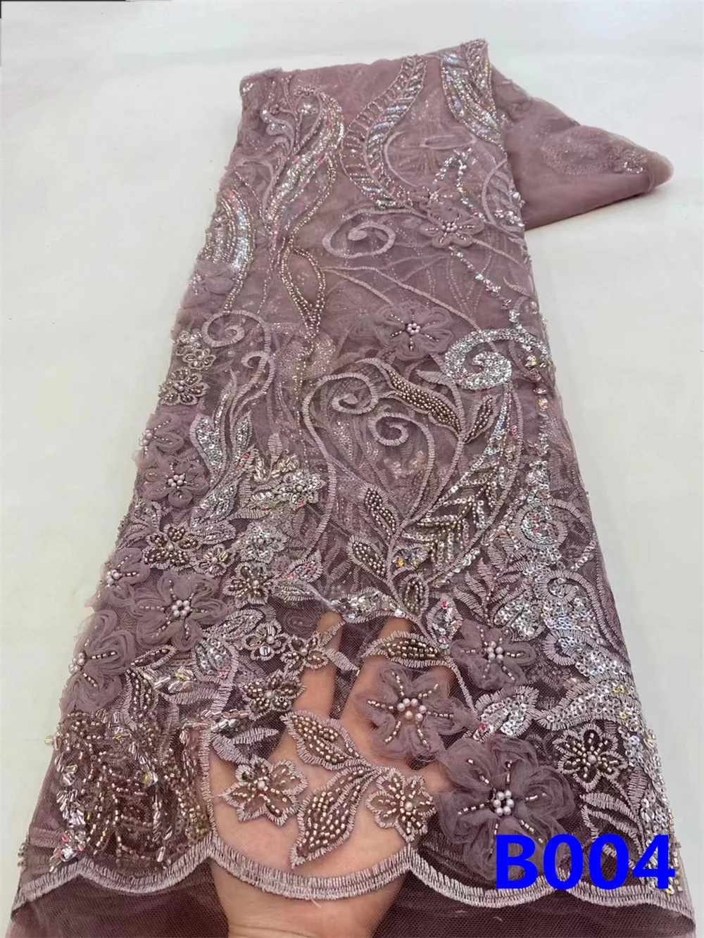 Luxury African Lace Fabric 2023 Embroidery French Net Lace sequins beads lace fabric for Wedding Dress
Luxury African Lace Fabric 2023 Embroidery French Net Lace sequins beads lace fabric for Wedding Dress