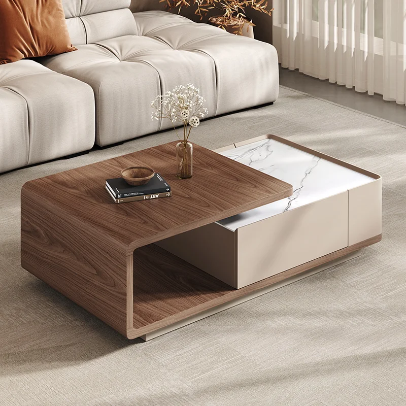 Adjustable Wood Coffee Table Modern Living Room Storage Bedroom Coffee Table Unique Aesthetic Mesa Auxiliar Postmodern Furniture
Adjustable Wood Coffee Table Modern Living Room Storage Bedroom Coffee Table Unique Aesthetic Mesa Auxiliar Postmodern Furniture