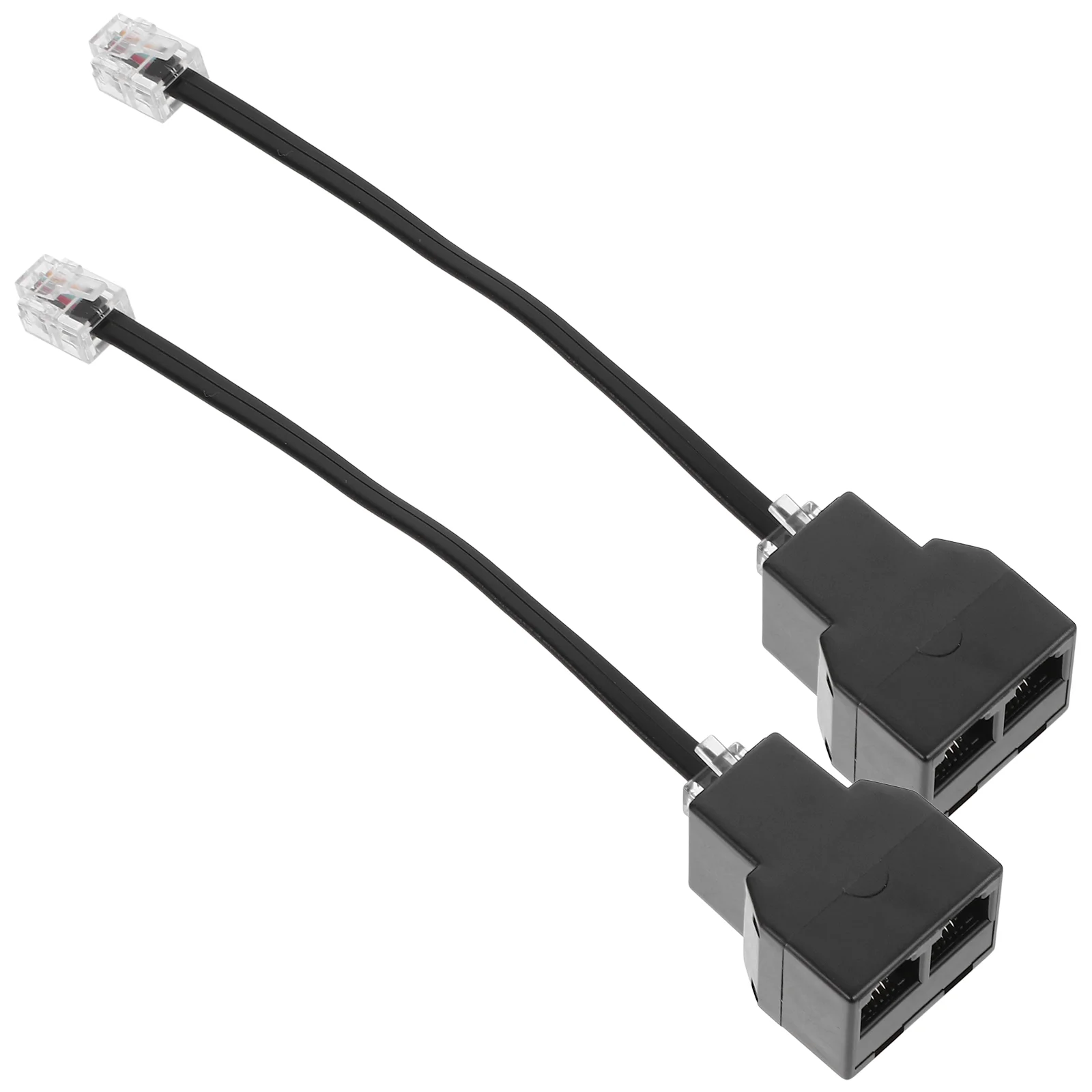 2 Pcs Telephone Line Adapter Converter Rj11 Detachable Cable Adapters Accessories Copper
2 Pcs Telephone Line Adapter Converter Rj11 Detachable Cable Adapters Accessories Copper