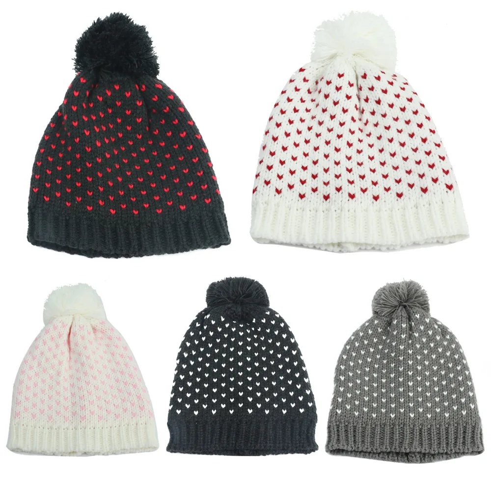 Womens heart Knitted Hat Lightweight Cap Slouchy Windproof Winter Warm Chunky Soft Caps
Womens heart Knitted Hat Lightweight Cap Slouchy Windproof Winter Warm Chunky Soft Caps